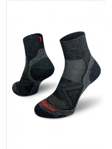 Northman Run Merino Pro Mid - antracit