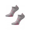 Pánské ponožky Avenar světle šedá dvojka