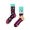 Vesele ponozky MM cupcake
