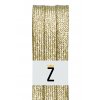 Třpytivé tkaničky do bot - světle zlatá