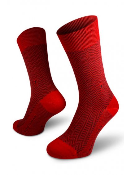 Ponožky Northman Hamar červená