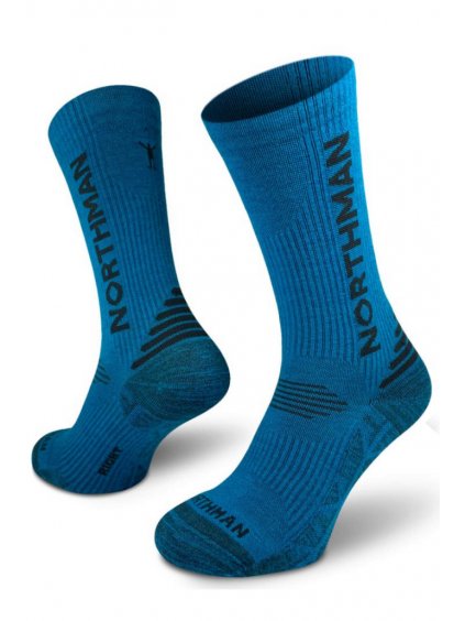 Ponožky Northman Veles modrá
