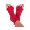 Adjustační ponožky červené 3