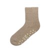 Protišmykové vlnené ponožky - béžové (Veľkosť 42-47)