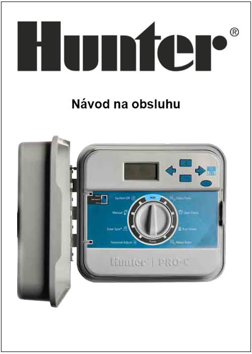 Návod Hunter Pro-C