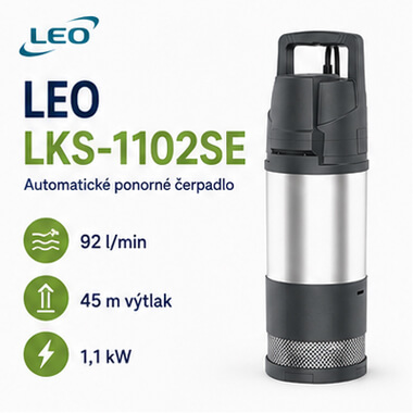 LEO LKS-1102SE automatické ponorné čerpadlo