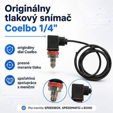 Originálny tlakový senzor Coelbo 1/4 palca s výstupom 4–20 mA