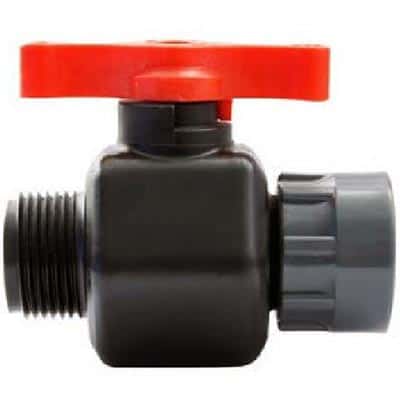 Rain PVC guľový ventil 1''