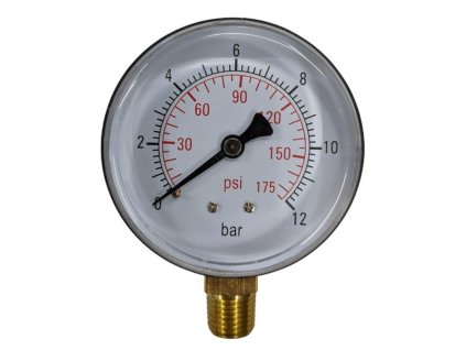 Manometer 0-12 Bar Bočný vývod