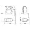easypump easy flow 600–drenazne cerpadlo rozmer