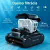 robot na cistenie bazena dualna filtracia
