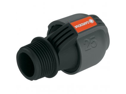 spojka 25 mm x vonkajší závit 1"