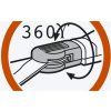 351 2 noznice na travu classic otocne