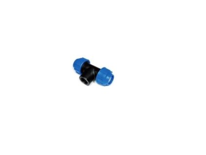 Mechanická T-spojka redukovaná 16 x 1/2“ x 16 s vnútorným závitom