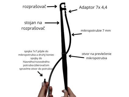 Rozprašovač Mist Atomizer, prietok 40 l/h