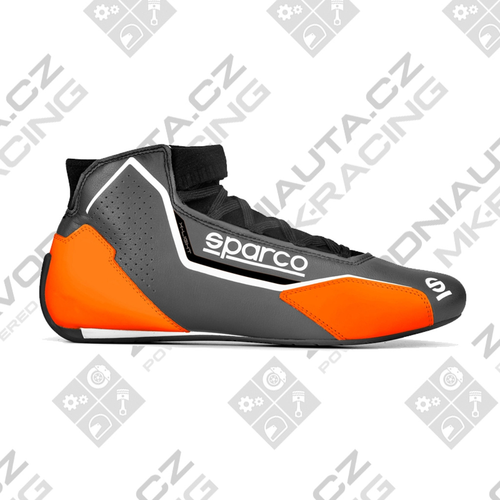 Sparco boty X-Light šedá/oranžová