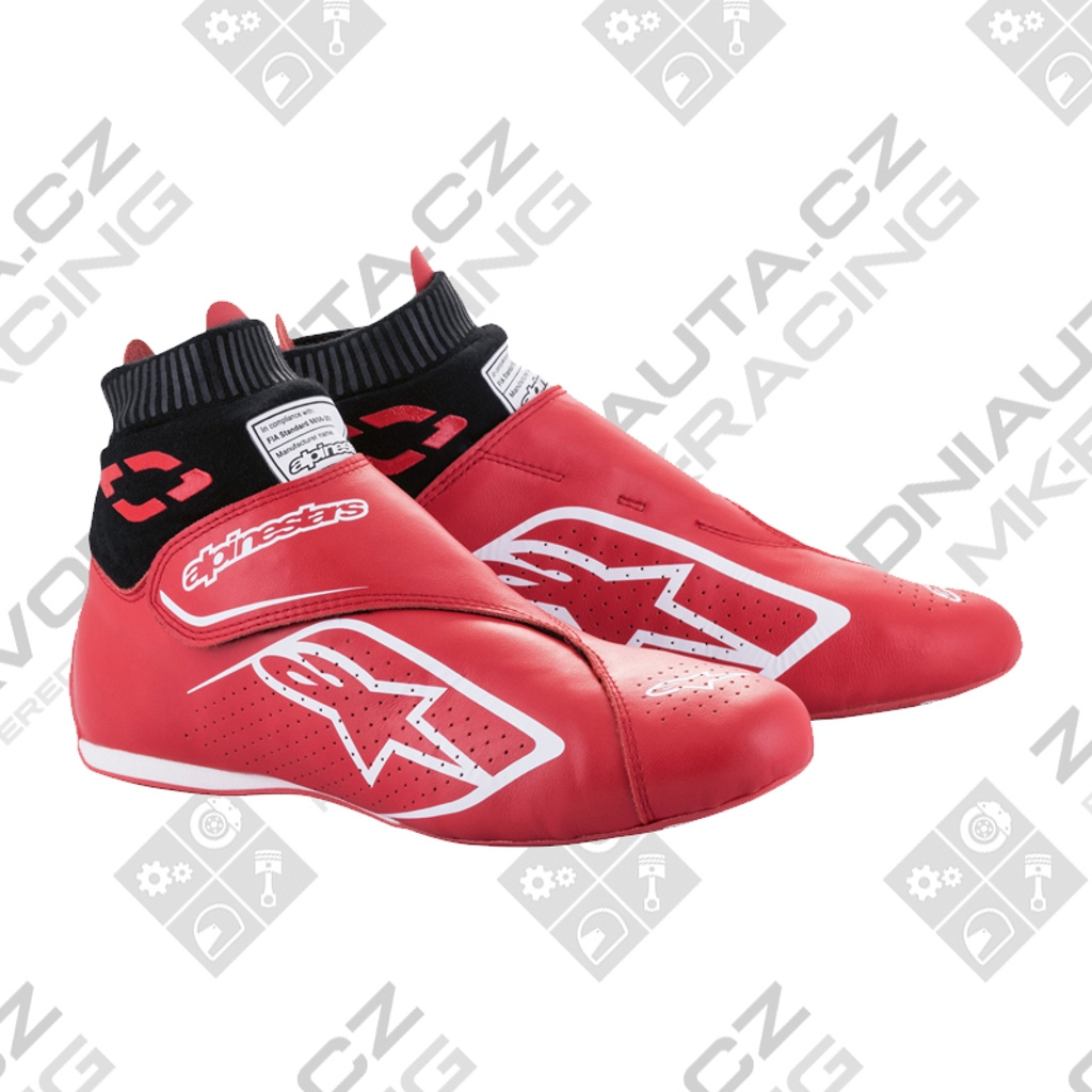 Alpinestars boty Supermono v2 červená/černá