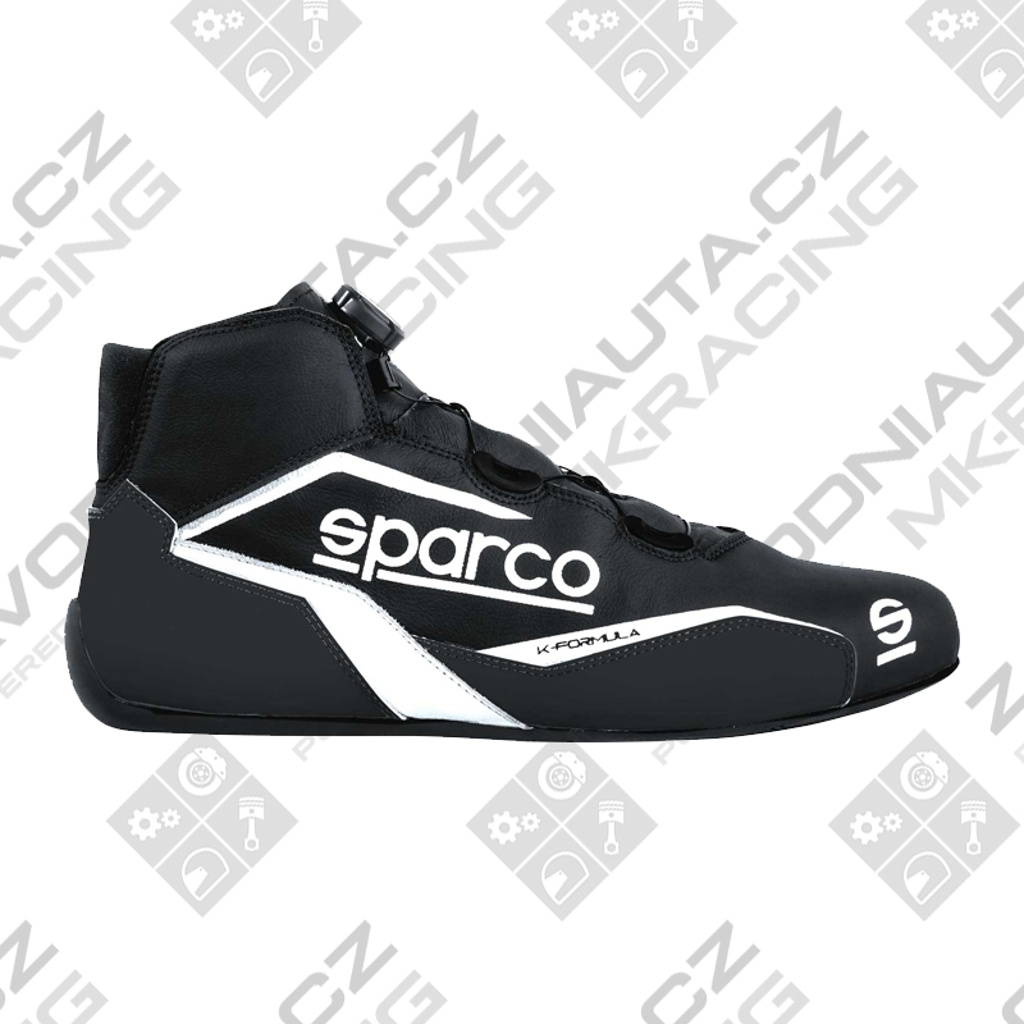 Sparco boty K-Formula černá/bílá