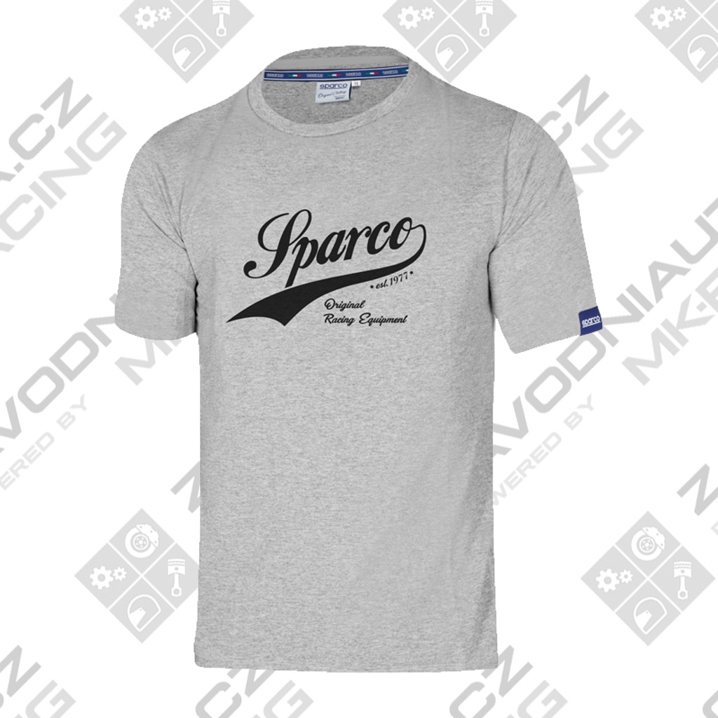 Sparco pánské tričko Vintage šedá