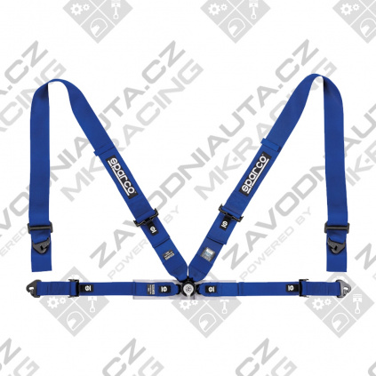Sparco 4bod. pás Sport H-4 - FIA 8854-1998 - modrá
