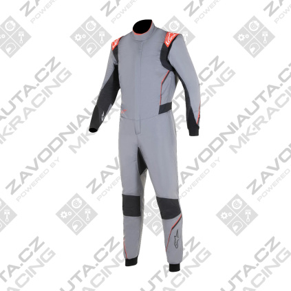 Alpinestars závodní kombinéza Hypertech V3 šedá/černá/červená