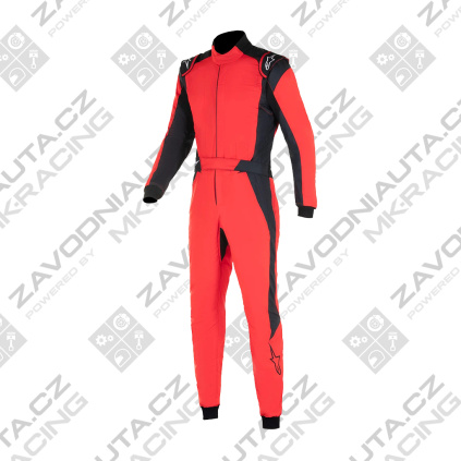 Alpinestars závodní kombinéza GP Pro Comp V2 červená/černá