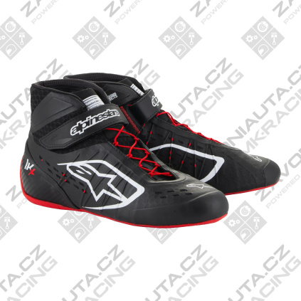 Alpinestars boty Tech-1 KX v3 - FIA 8877-2022 - černá/bílá/červená