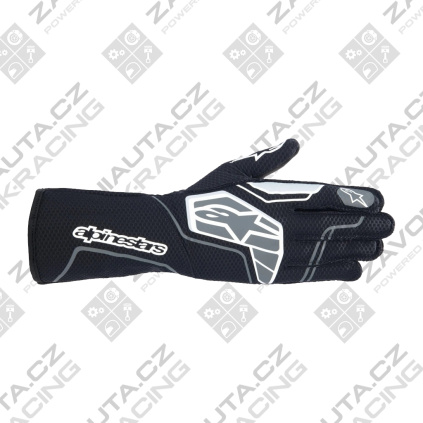 Alpinestars rukavice Tech-1 KX v4 - FIA 8877-2022 - černá/antracitová
