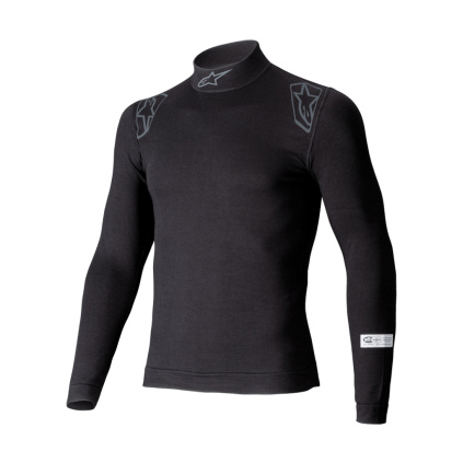 Alpinestars nehořlavý rolák ZX Evo V3 LS černá - přední strana