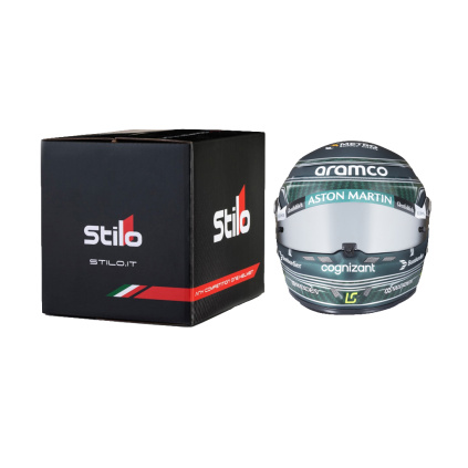 Stilo mini přilba Lance Stroll - Aston Martin F1 2025