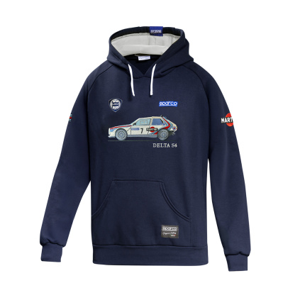 Sparco pánská mikina Martini Racing Lancia Delta S4 - přední strana