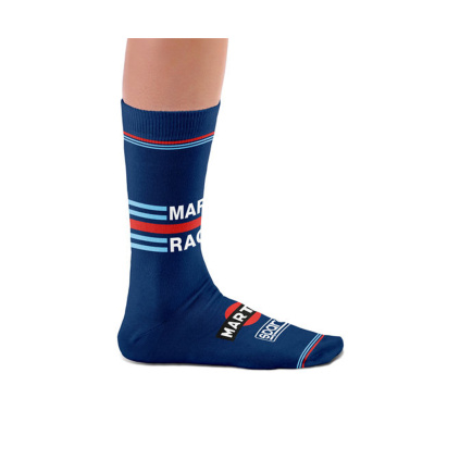 Sparco ponožky Martini Racing Iconic Design 2 modrá - pravá