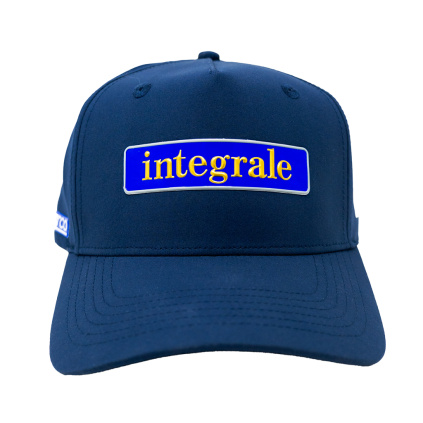 Sparco kšiltovka Lancia HF Integrale modrá - přední strana