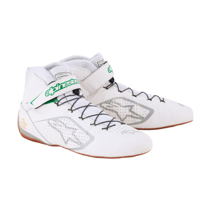 Alpinestars závodní boty Tech-1 Z V3 bílá/zelená