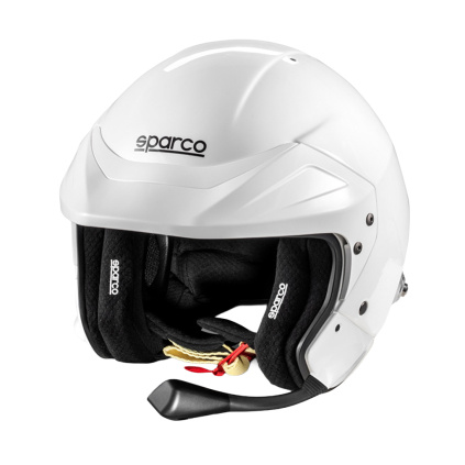 Sparco závodní přilba Flux RJ-I bílá/černá