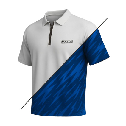 Sparco pánské polo tričko RacINK s celopotiskem