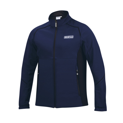 Sparco pánská Softshell modrá - přední strana