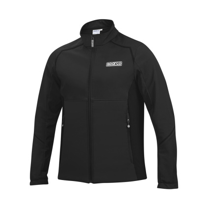 Sparco pánská Softshell černá - přední strana
