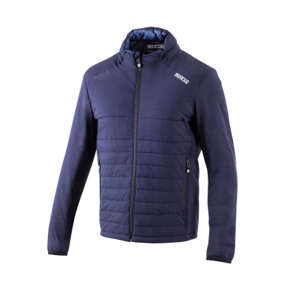 Sparco pánská voděodolná bunda Frame modrá - přední strana