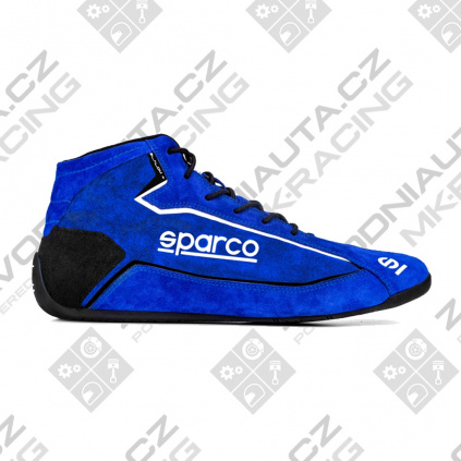 Sparco boty Slalom+ semiš modrá