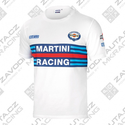 Sparco tričko Martini Racing bílá