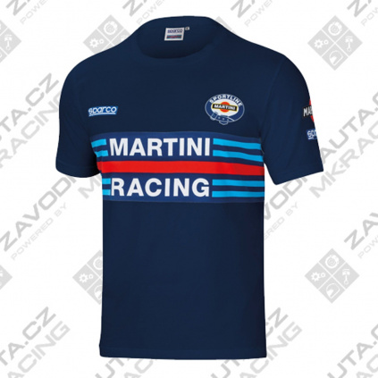 Sparco tričko Martini Racing modrá