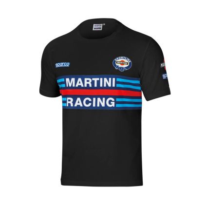 Sparco pánské tričko Martini Racing Replica černá