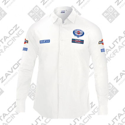 Sparco košile Martini Racing bílá