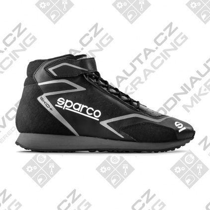 Sparco závodní boty pro spolujezdce / mechaniky Skid+ černá/šedá