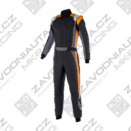 Alpinestars závodní kombinéza GP Pro Comp V2 černá/oranžová