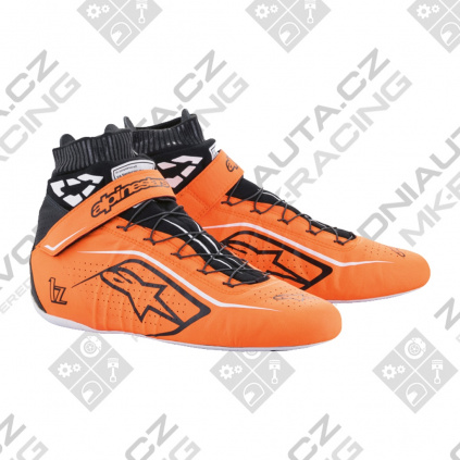 Alpinestars boty Tech-1 Z v2 oranžová/černá