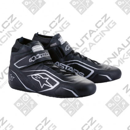 Alpinestars závodní boty Tech-1 T V3 černá/stříbrná