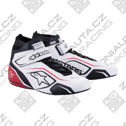 Alpinestars závodní boty Tech-1 T V3 bílá/červená