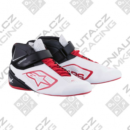 Alpinestars boty Tech-1 K v2 bílá/černá/červená